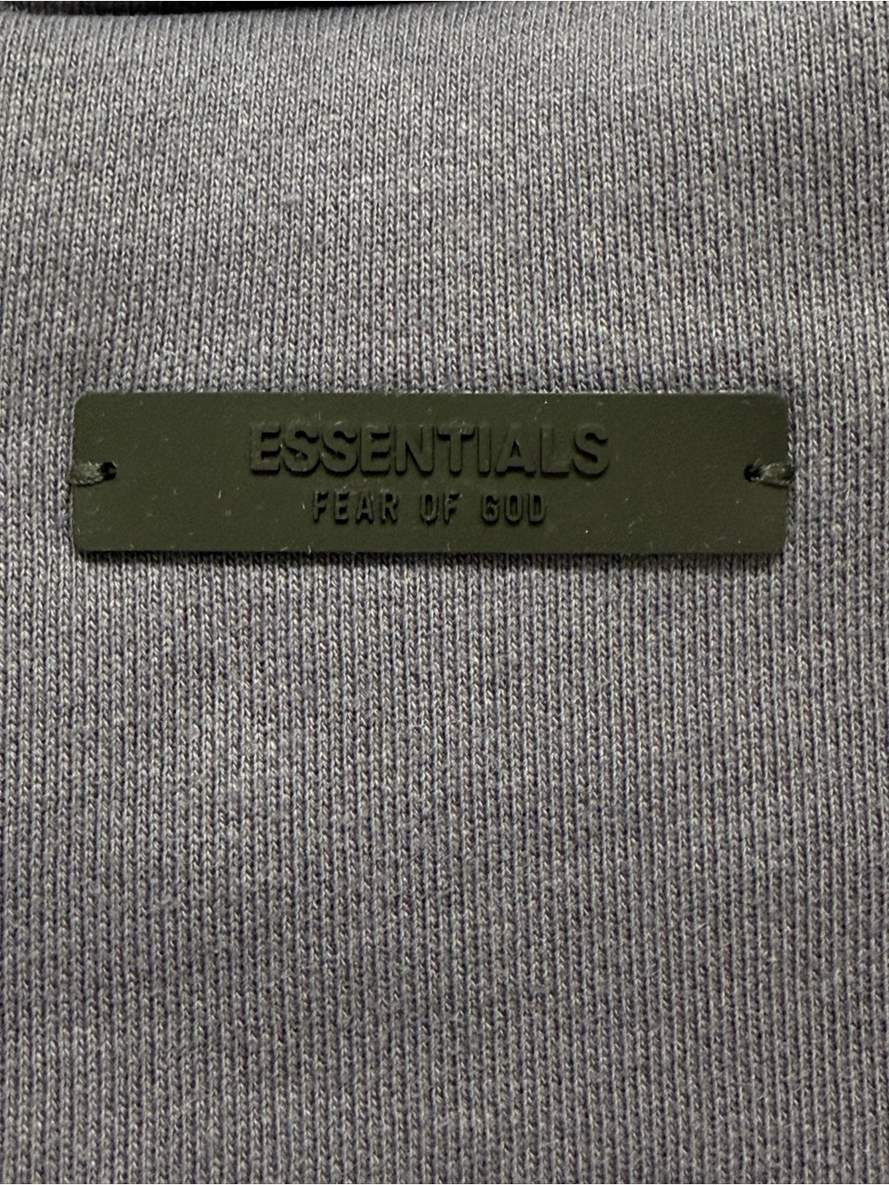Fear Of God Essentials Marine University Fleece Crewneck Sweatshirt Size Medium - Picture 6 of 12